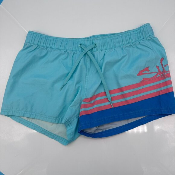 Salt‎ Life Women's High Tide SLX-QD AquaTrunks Swim Board Short, Size M, Blue - Picture 3 of 9